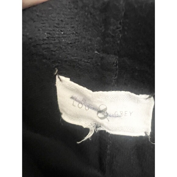 Lou & Gray Signature Soft Off Shoulder Wide Leg Jumpsuit Black Size Medium - Picture 5 of 9